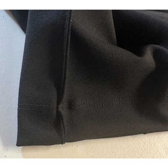 Fashion Nova Call It Even Wide Leg Dress Pants Black Size 2X Stylish Altered Hem - Picture 2 of 16